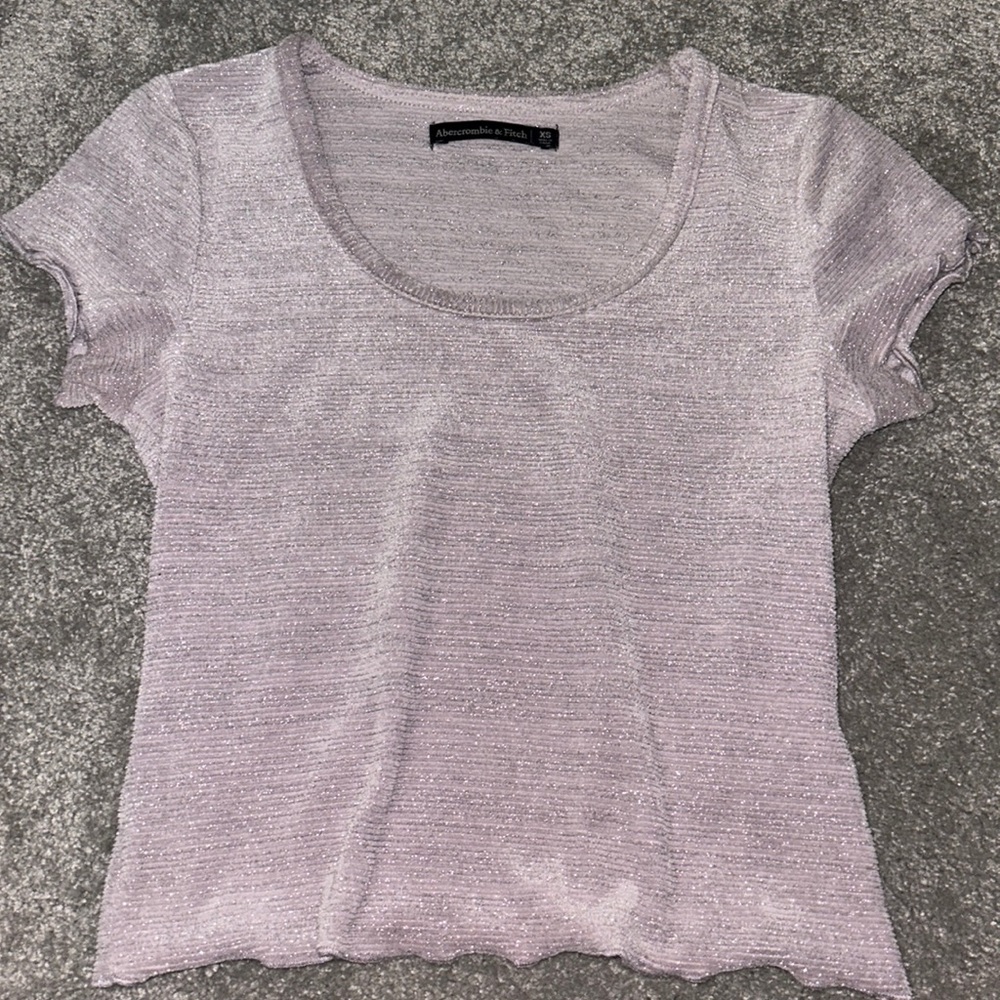 sparkly abercrombie top